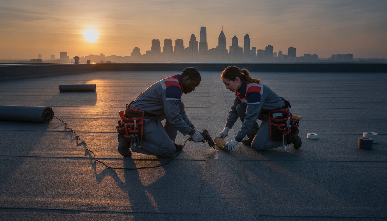 Commercial Roof Leak Repair Philadelphia: Tactical Response Checklist