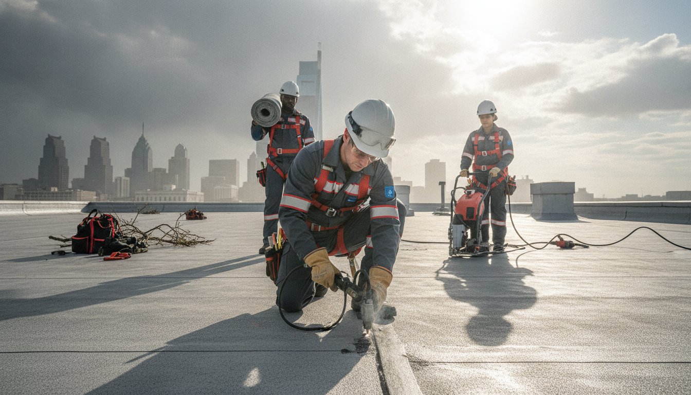 Commercial Storm Damage Roof Repair Philadelphia: Tactical Recovery Guide 2026