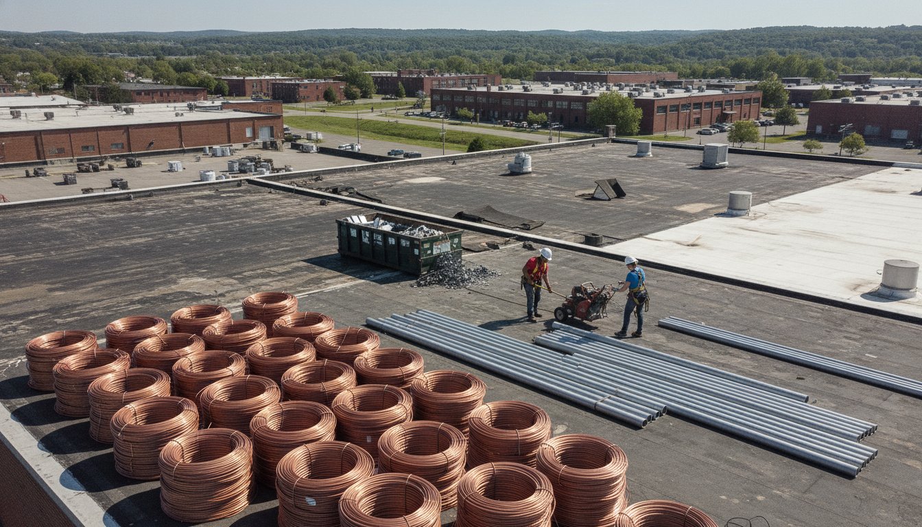 Tactical Management of Industrial Electrical Surplus in Allentown Roofing Projects