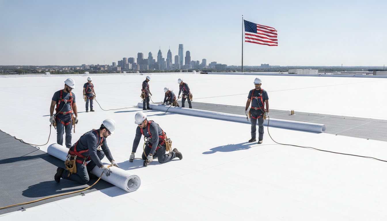 Commercial Roof Replacement Philadelphia: Industrial Asset Deployment 2026