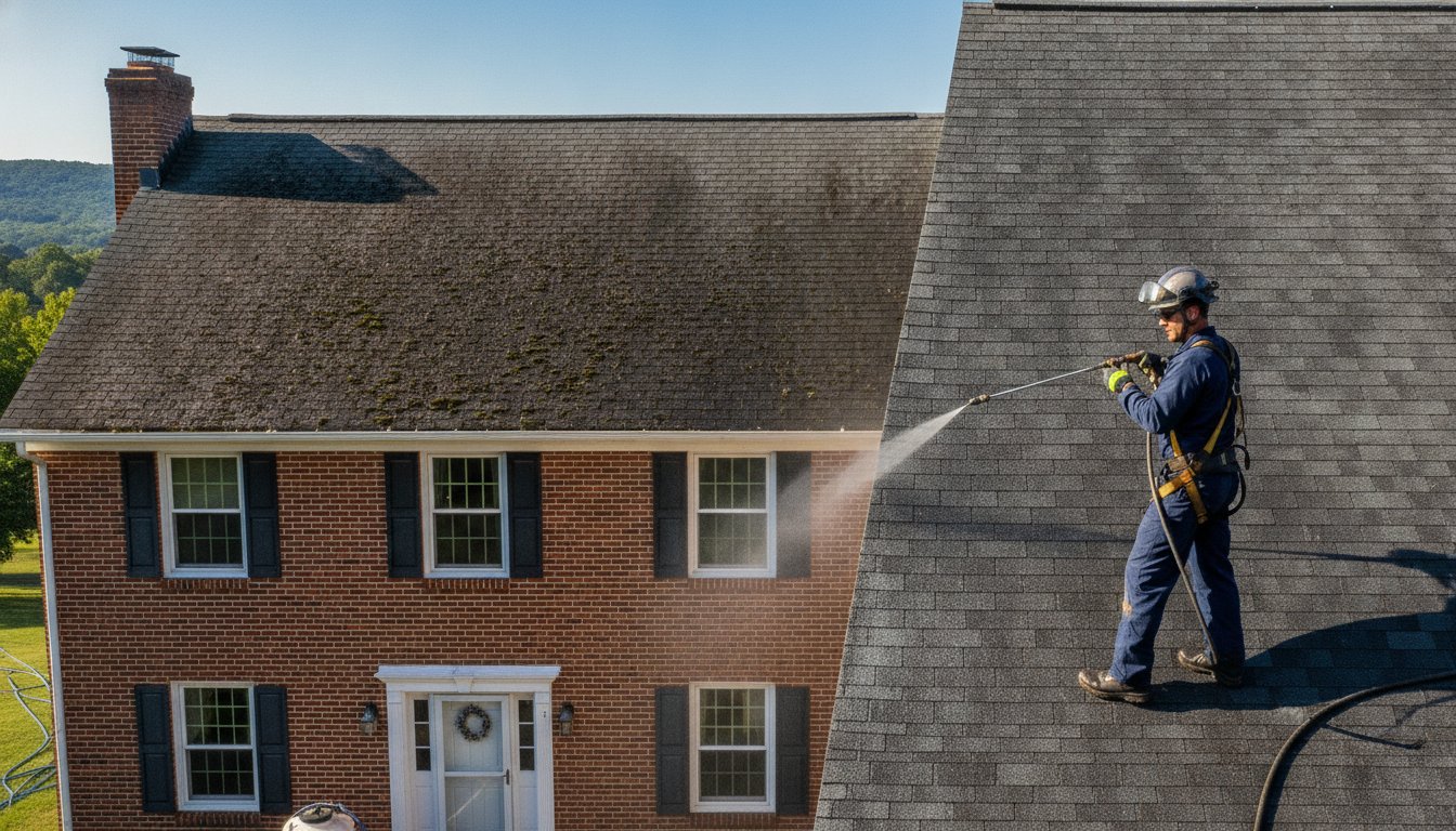 Tactical Home Exterior Roof Cleaning Services in Reading PA: 2026 Asset Protection Guide
