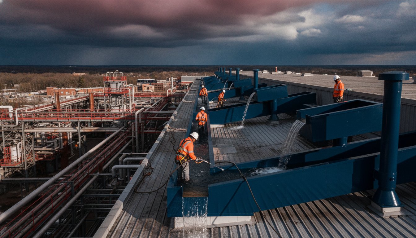Industrial Gutter Maintenance Allentown: Tactical Roof Drainage Control