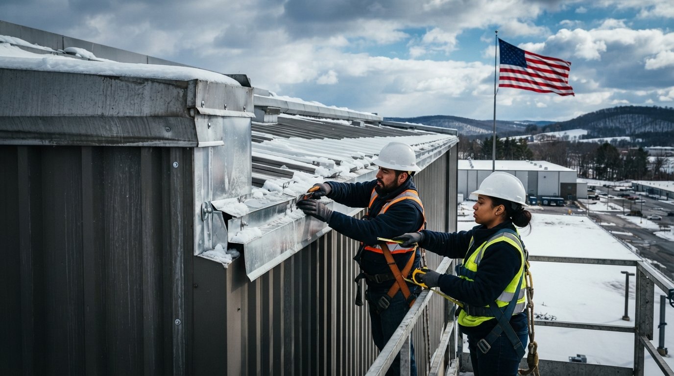 Industrial Siding Repair Allentown PA: Securing the Roof-Wall Interface 2026
