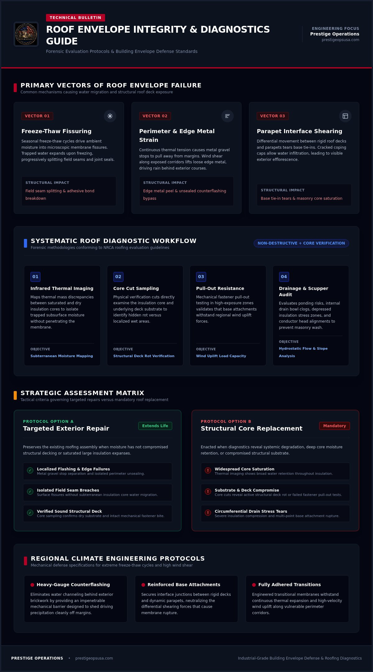 Infographic for Collegeville PA Exterior Repair Contractor: Tactical Roofing System Solutions
