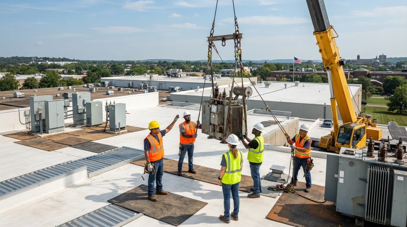Sell Surplus Electrical Equipment Collegeville: Commercial Rooftop Asset Recovery Guide 2026